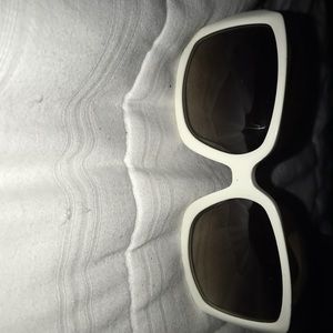Juicy couture white sunglasses.